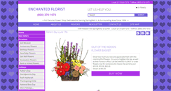 Desktop Screenshot of enchantedfloristspringfield.com